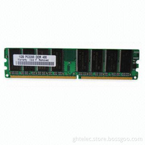 Desktop DDR 1GB 400MHz RAM memory, works with motherboards, ETT original chips and fast delivery